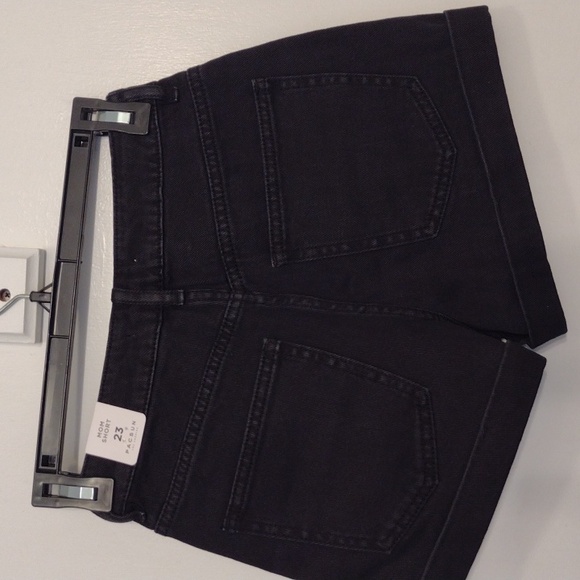 NEW NWT PacSun Mom Shorts Size 23 Black Jean Shorts Size 23 - Picture 6 of 13